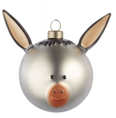 Palle Presepe - Asinello Esel große Weihnachtskugel Alessi AMJ13 5